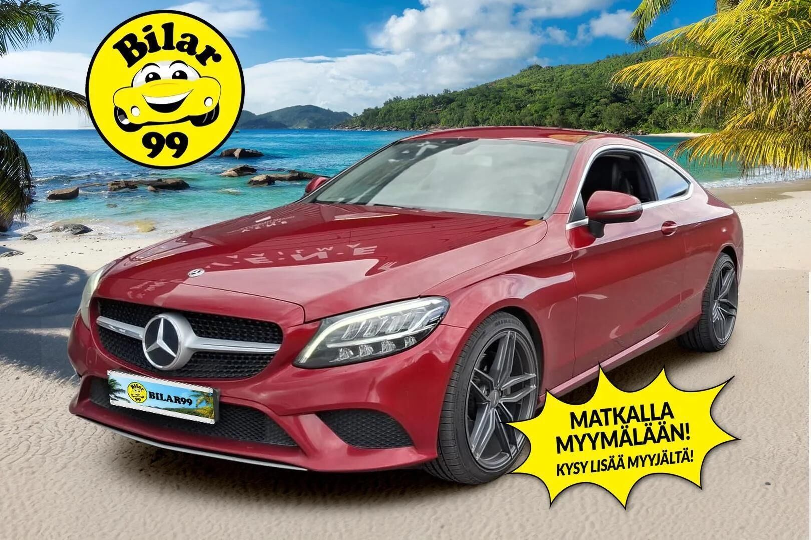 Mercedes-Benz C 2019 300 d A Coupé - | LED | P.kamera | Vakkari | Sporttipenkit | Lohko | Suomi-auto | Tulossa myyntiin |