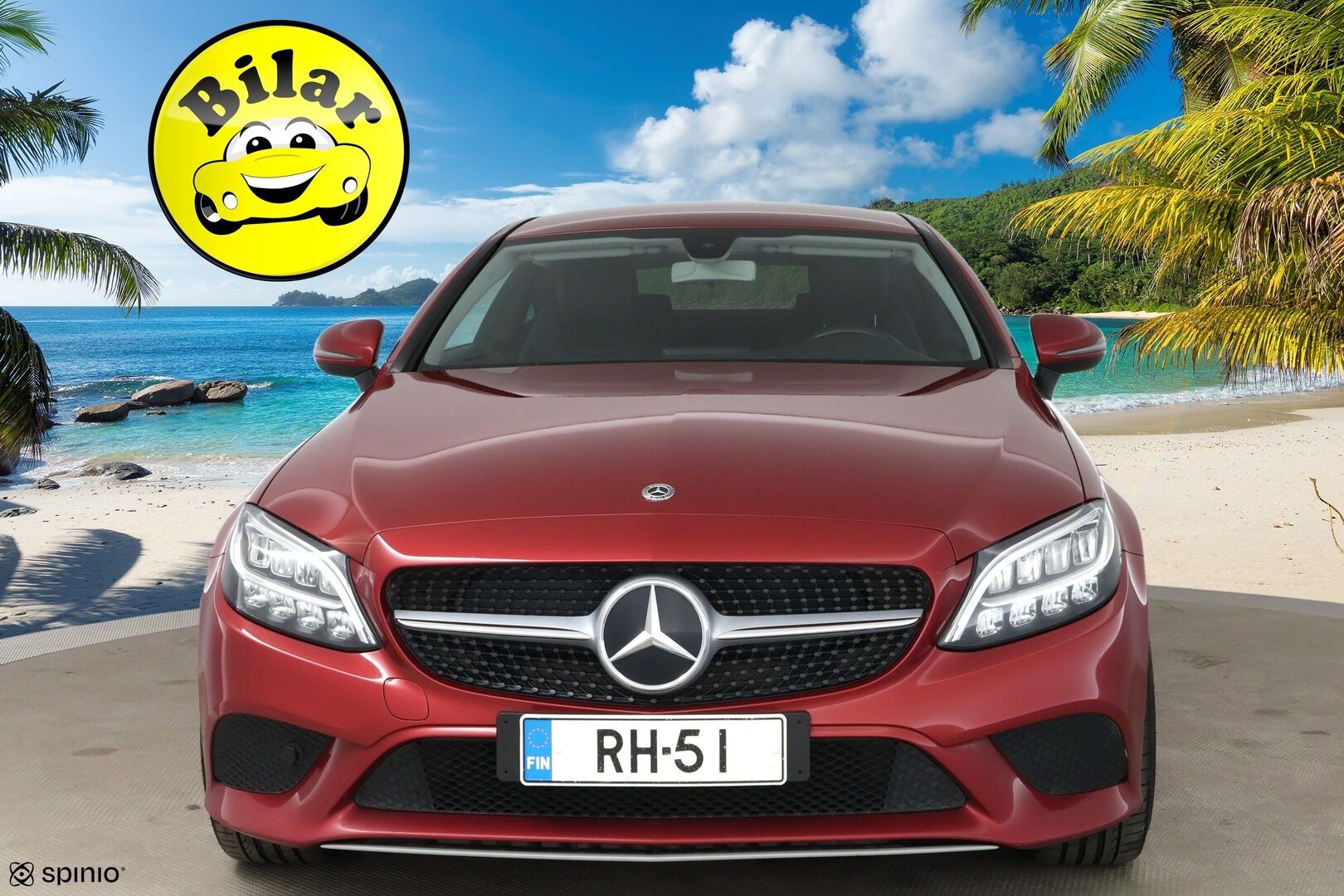Mercedes-Benz C 2019 300 d A Coupé - | LED | P.kamera | Vakkari | Sporttipenkit | Lohko | Suomi-auto | Siisti huoltohistoria |