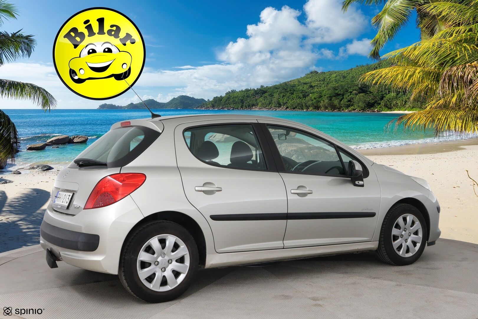 Peugeot 207 2009 Trendy VTi 95 5-ov. Platinum - | YritysOutlet - Myydään vain yrityksille | Suomi-auto | Koukku | Lohko+sisäp. | 2x renkaat & vanteet |