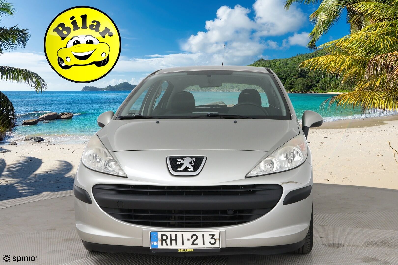 Peugeot 207 2009 Trendy VTi 95 5-ov. Platinum - | YritysOutlet - Myydään vain yrityksille | Suomi-auto | Koukku | Lohko+sisäp. | 2x renkaat & vanteet |