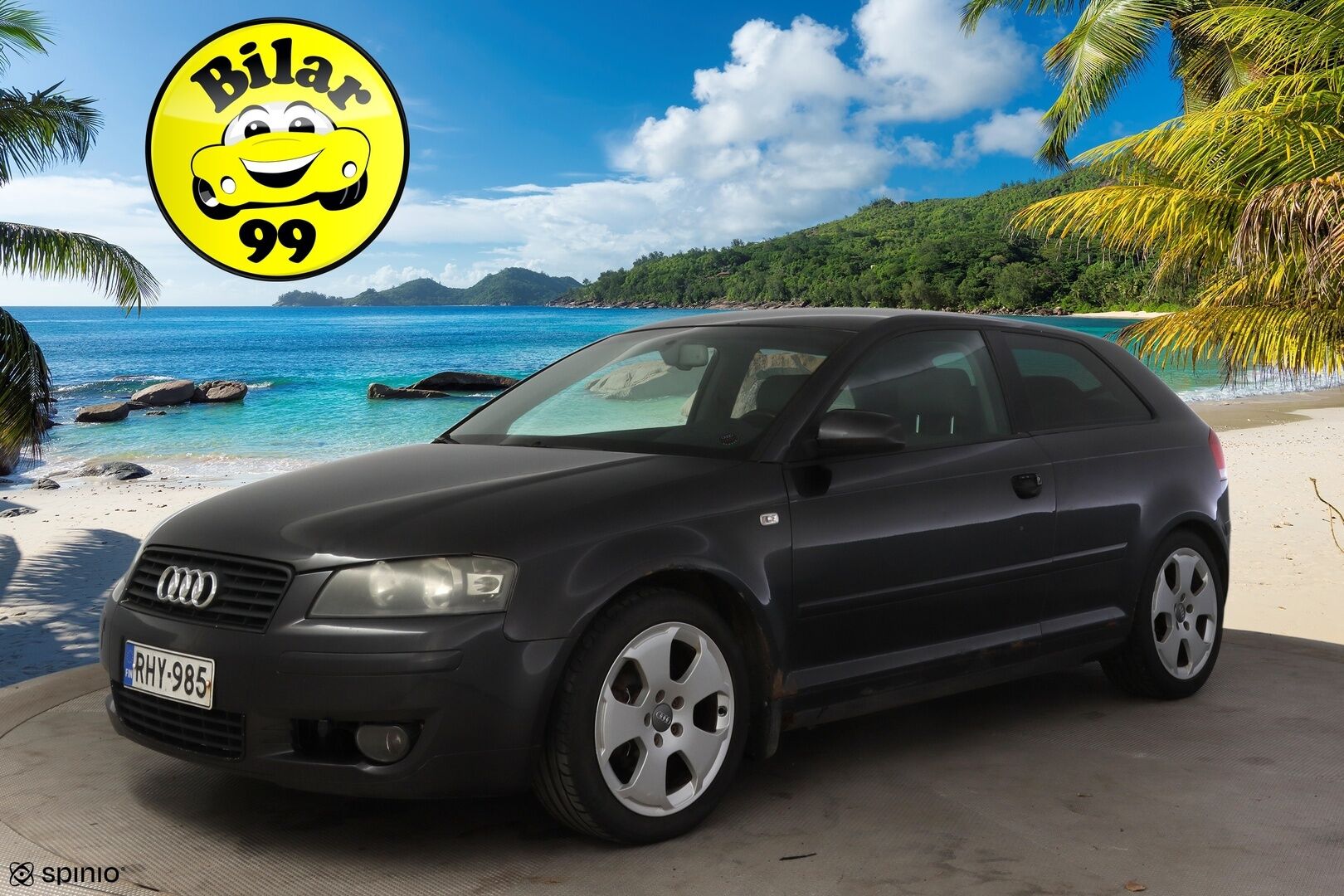 Audi A3 2004 2D A3 HATCHBACK 2.0FSI *YritysOutlet - Myydään vain yrityksille / Lohkolämmitin / Puolinahat * - * Tämä auto myydään YritysOutlet -valikoimasta vain yritykselle / Suomi-auto *