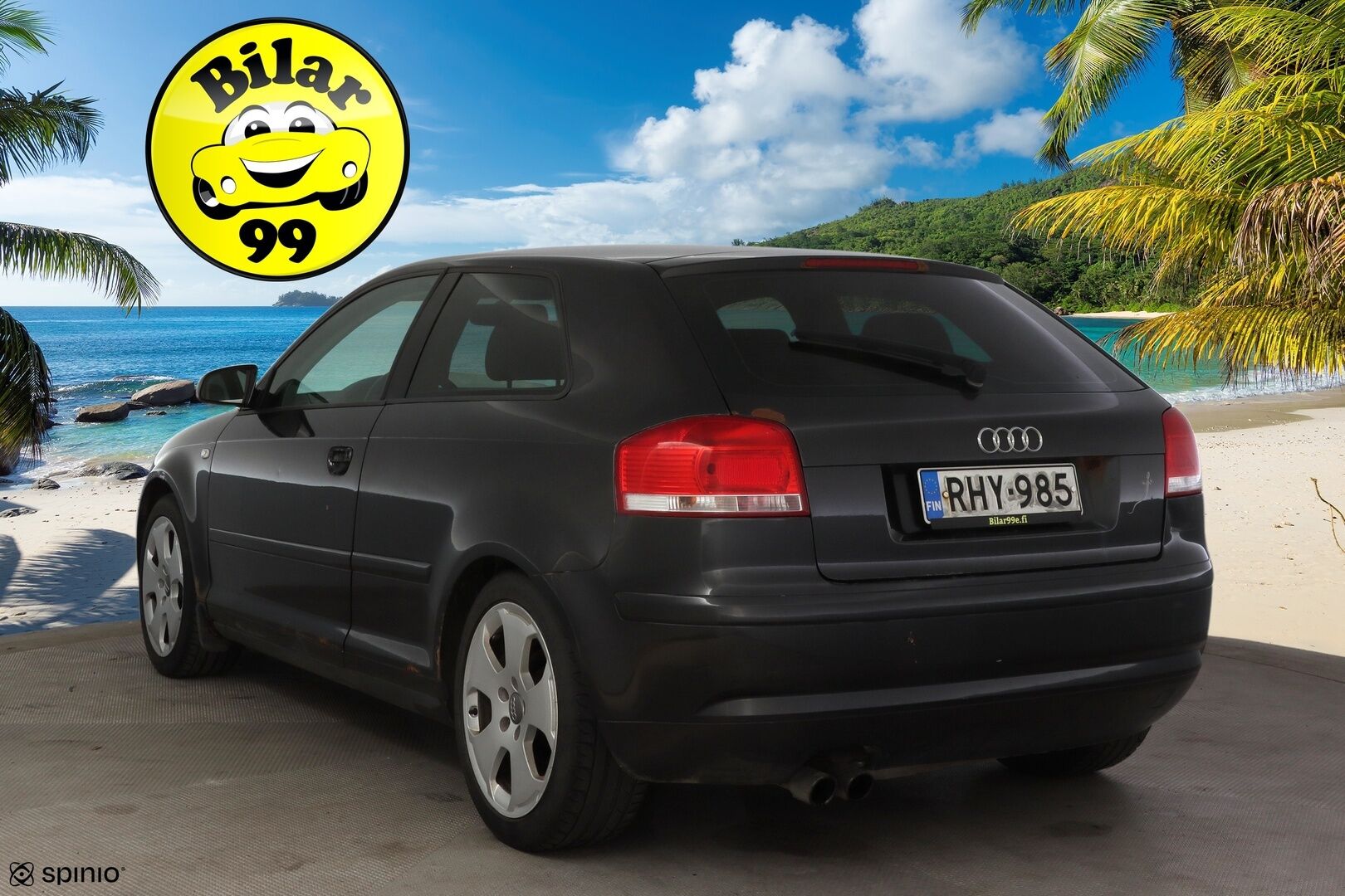 Audi A3 2004 2D A3 HATCHBACK 2.0FSI *YritysOutlet - Myydään vain yrityksille / Lohkolämmitin / Puolinahat * - * Tämä auto myydään YritysOutlet -valikoimasta vain yritykselle / Suomi-auto *