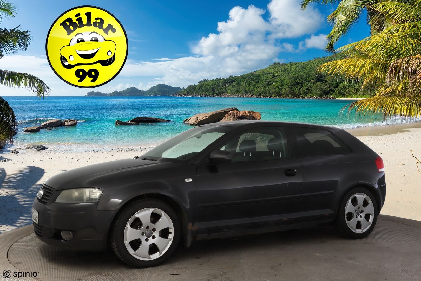 Audi A3 2004 2D A3 HATCHBACK 2.0FSI *YritysOutlet - Myydään vain yrityksille / Lohkolämmitin / Puolinahat * - * Tämä auto myydään YritysOutlet -valikoimasta vain yritykselle / Suomi-auto *