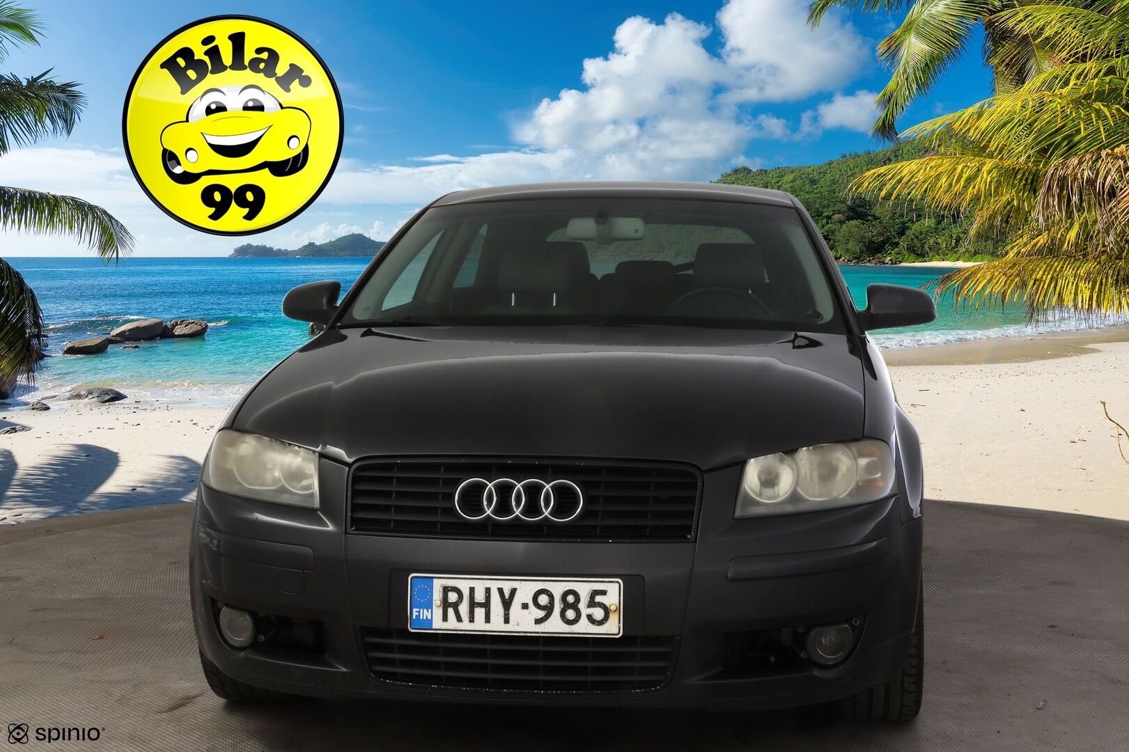Audi A3 2004 2D A3 HATCHBACK 2.0FSI *YritysOutlet - Myydään vain yrityksille / Lohkolämmitin / Puolinahat * - * Tämä auto myydään YritysOutlet -valikoimasta vain yritykselle / Suomi-auto *