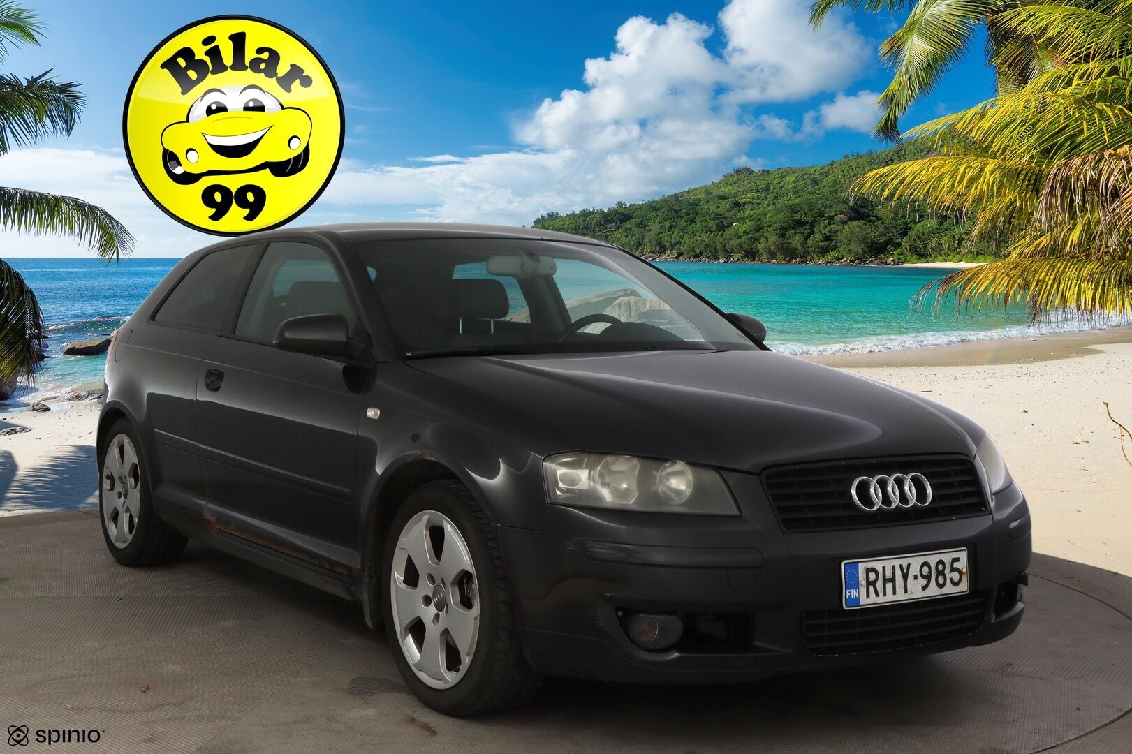 Audi A3 2004 2D A3 HATCHBACK 2.0FSI *YritysOutlet - Myydään vain yrityksille / Lohkolämmitin / Puolinahat * - * Tämä auto myydään YritysOutlet -valikoimasta vain yritykselle / Suomi-auto *