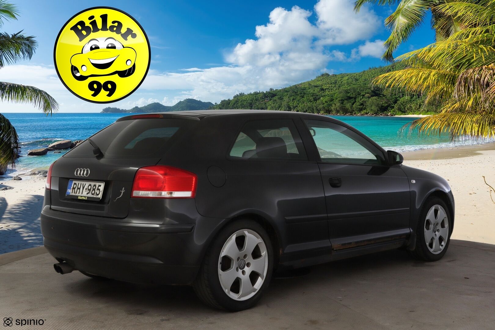 Audi A3 2004 2D A3 HATCHBACK 2.0FSI *YritysOutlet - Myydään vain yrityksille / Lohkolämmitin / Puolinahat * - * Tämä auto myydään YritysOutlet -valikoimasta vain yritykselle / Suomi-auto *