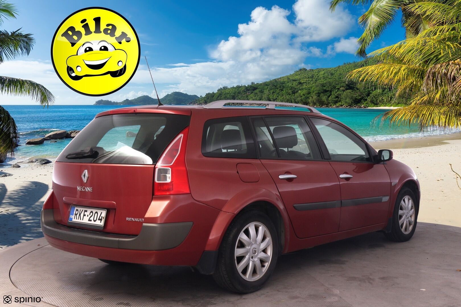 Renault Megane 2007 5D MEGANE BREAK 1.6 16V - Myydään Huutokaupat.com - | Juuri Leimattu | Jakopää tehty hiljattain | Asialliset renkaat | Lohko+S.Pistoke | Vakkari | Ilmastointi | 