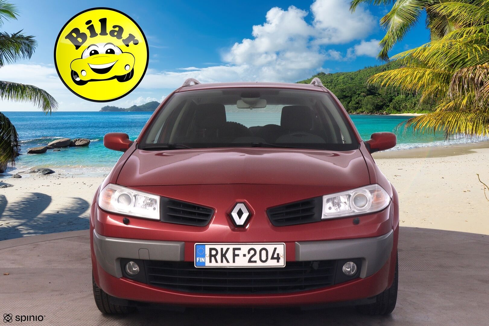 Renault Megane 2007 5D MEGANE BREAK 1.6 16V - Myydään Huutokaupat.com - | Juuri Leimattu | Jakopää tehty hiljattain | Asialliset renkaat | Lohko+S.Pistoke | Vakkari | Ilmastointi | 