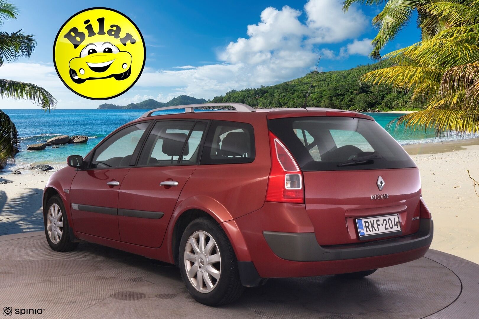 Renault Megane 2007 5D MEGANE BREAK 1.6 16V - Myydään Huutokaupat.com - | Juuri Leimattu | Jakopää tehty hiljattain | Asialliset renkaat | Lohko+S.Pistoke | Vakkari | Ilmastointi | 