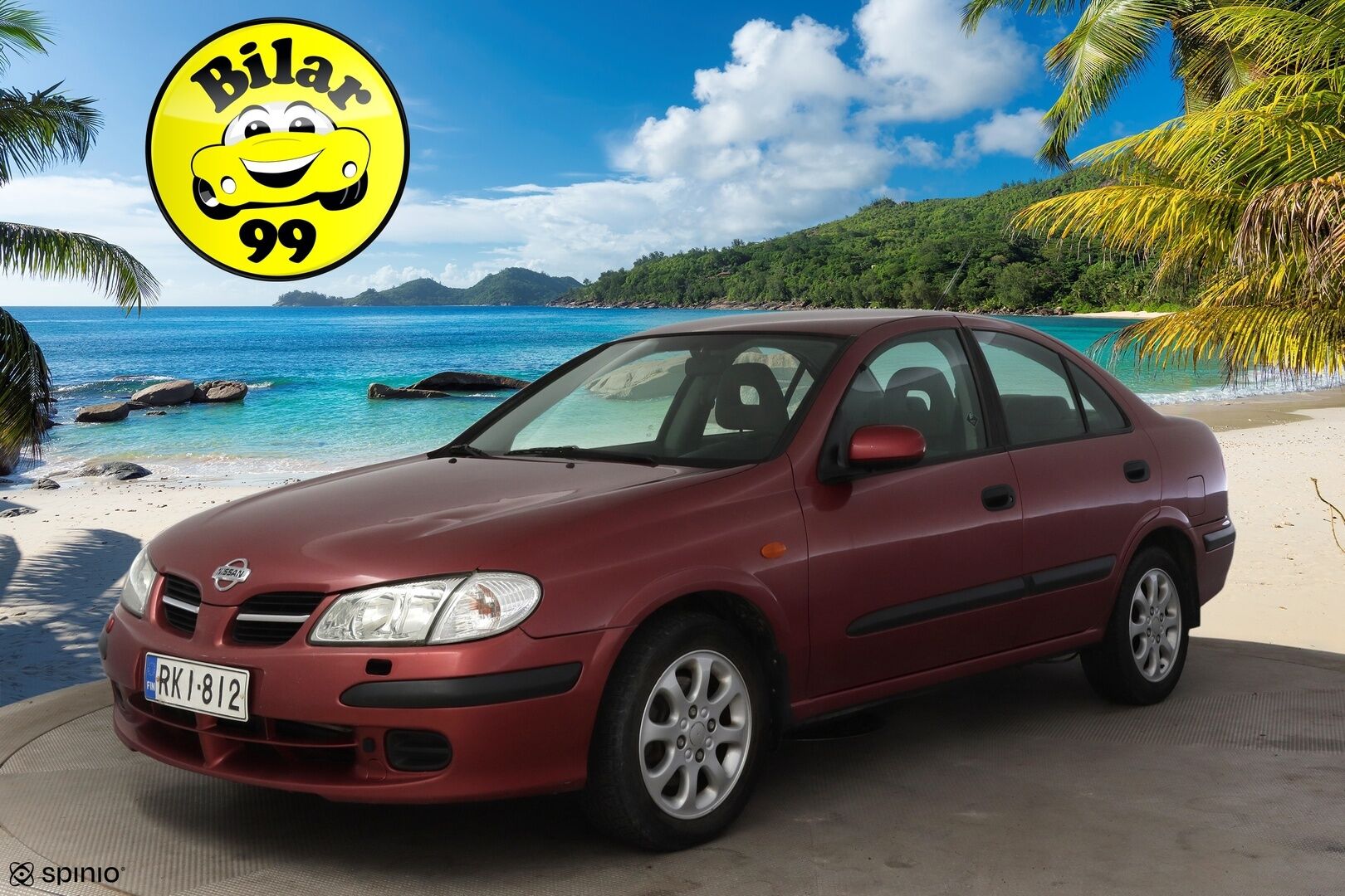 Nissan Almera 2002 4D ALMERA SEDAN 1.8 AUTOMATIC-BBAN16/254 * YritysOutlet - Myydään vain yrityksille - Tämä auto myydään YritysOutlet -valikoimasta vain yritykselle