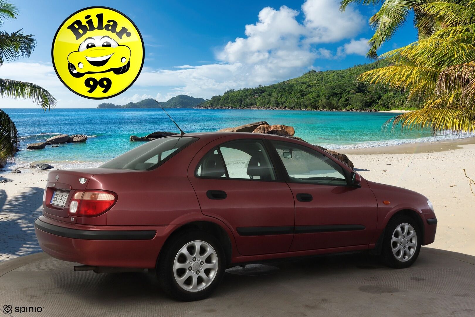 Nissan Almera 2002 4D ALMERA SEDAN 1.8 AUTOMATIC-BBAN16/254 * YritysOutlet - Myydään vain yrityksille - Tämä auto myydään YritysOutlet -valikoimasta vain yritykselle