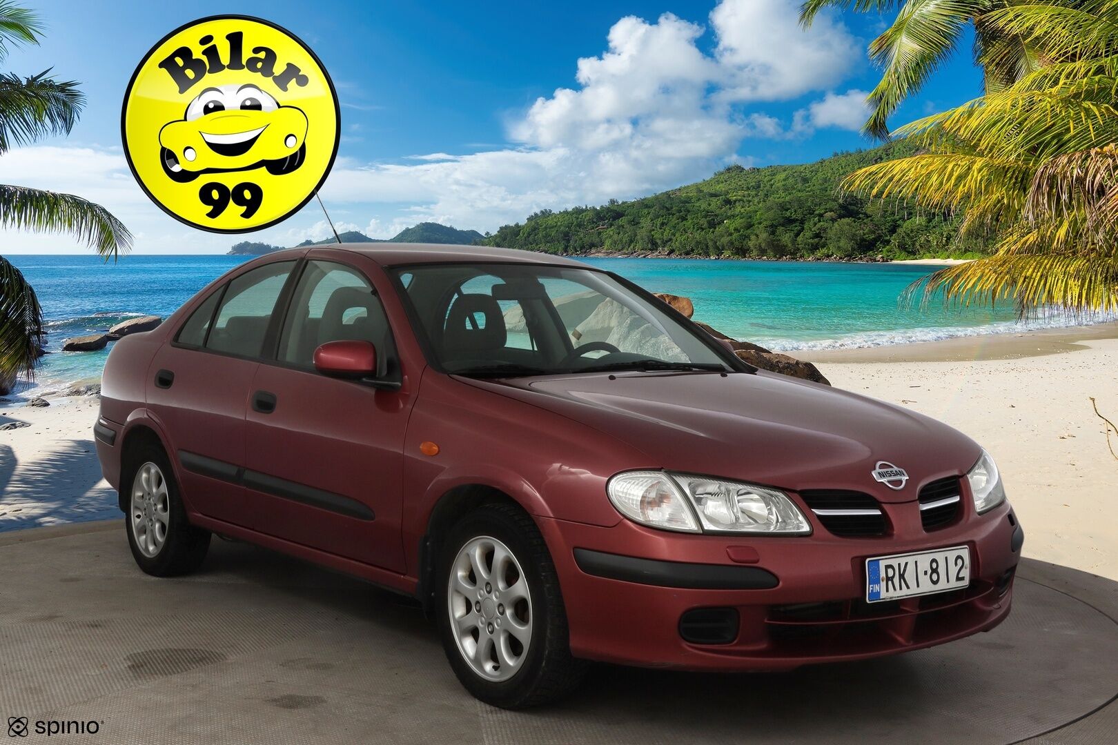 Nissan Almera 2002 4D ALMERA SEDAN 1.8 AUTOMATIC-BBAN16/254 * YritysOutlet - Myydään vain yrityksille - Tämä auto myydään YritysOutlet -valikoimasta vain yritykselle