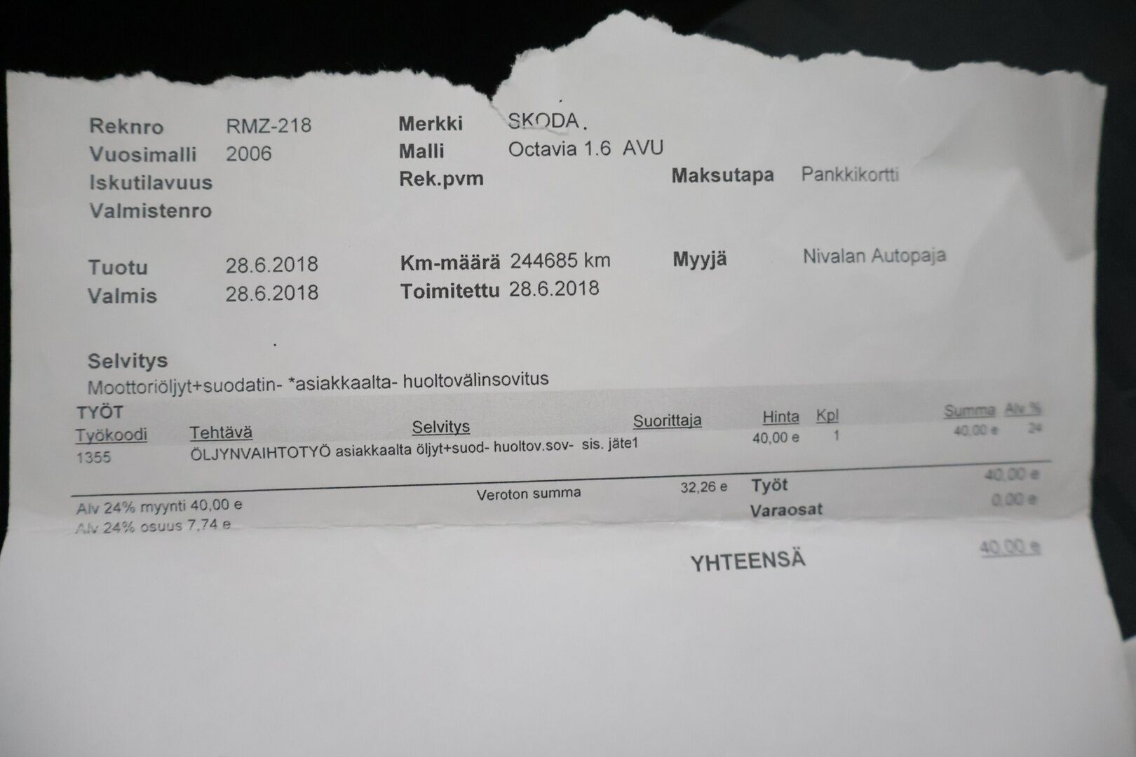 Skoda Octavia 2006 1,6 Classic - | Myydään huutokaupat.com- sivustolla |