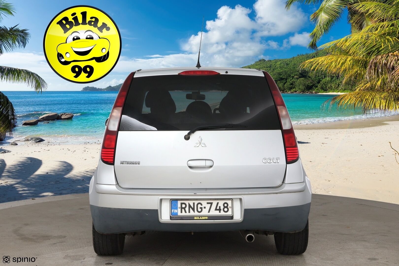 Mitsubishi Colt 2008 95 Insport - YritysOutlet - Myydään vain yrityksille - 2x renkaat aluvantein / Suomi-auto / Ilmastointi / Lohkolämmitin