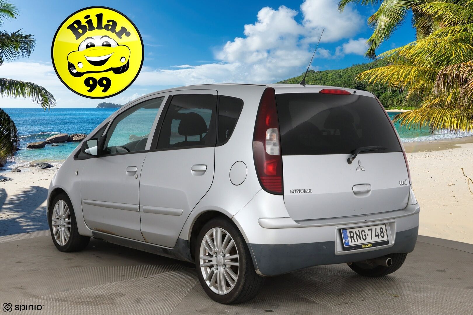 Mitsubishi Colt 2008 95 Insport - YritysOutlet - Myydään vain yrityksille - 2x renkaat aluvantein / Suomi-auto / Ilmastointi / Lohkolämmitin