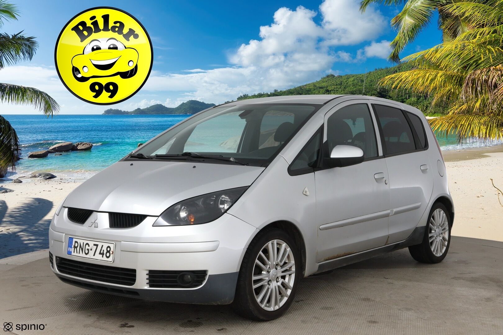 Mitsubishi Colt 2008 95 Insport - YritysOutlet - Myydään vain yrityksille - 2x renkaat aluvantein / Suomi-auto / Ilmastointi / Lohkolämmitin