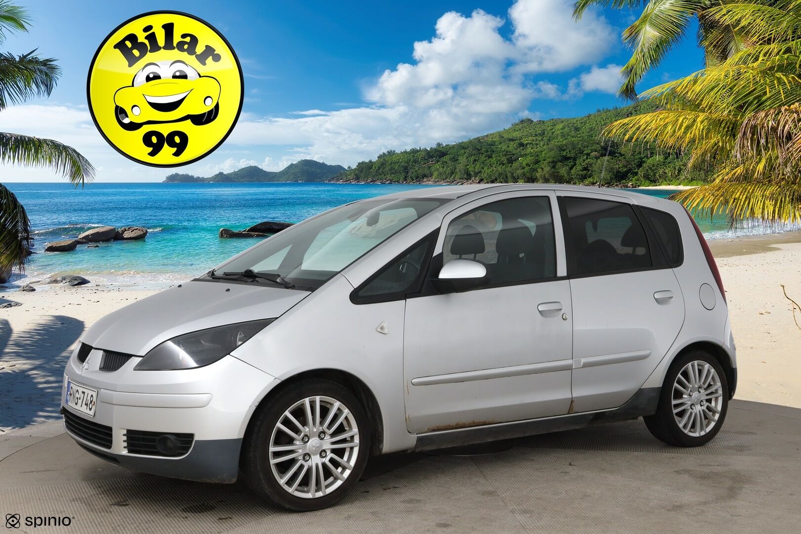 Mitsubishi Colt 2008 95 Insport - YritysOutlet - Myydään vain yrityksille - 2x renkaat aluvantein / Suomi-auto / Ilmastointi / Lohkolämmitin
