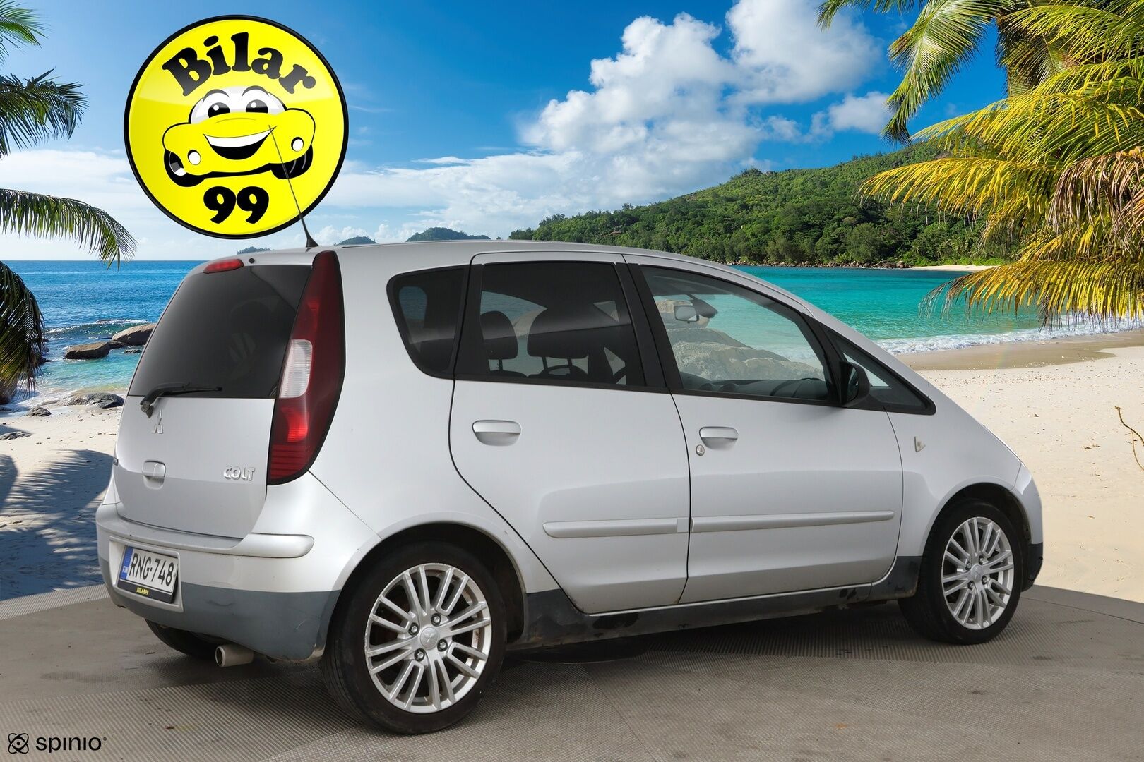 Mitsubishi Colt 2008 95 Insport - YritysOutlet - Myydään vain yrityksille - 2x renkaat aluvantein / Suomi-auto / Ilmastointi / Lohkolämmitin