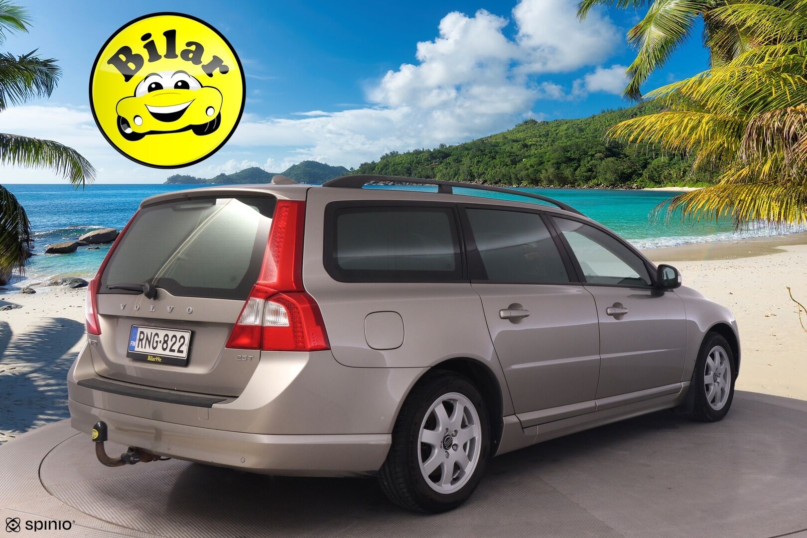 Volvo V70 2008 2,5T Momentum Aut - YritysOutlet - Myydään vain yrityksille - | Suomi-auto | Vaaleat puolinahat | Koukku | P.tutka | Huollettu Juuri | Jakopää tehty 279tkm | 2x Kunnon Renkailla | 2x Volvon Alut | Leimattu 03/26 |