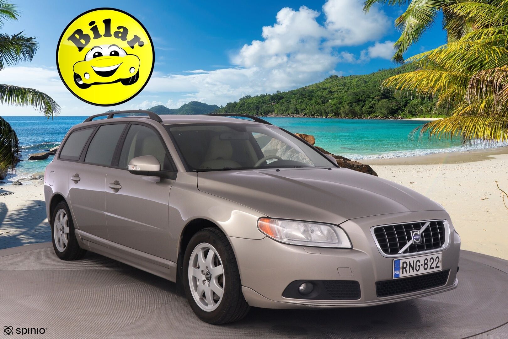 Volvo V70 2008 2,5T Momentum Aut - YritysOutlet - Myydään vain yrityksille - | Suomi-auto | Vaaleat puolinahat | Koukku | P.tutka | Huollettu Juuri | Jakopää tehty 279tkm | 2x Kunnon Renkailla | 2x Volvon Alut | Leimattu 03/26 |