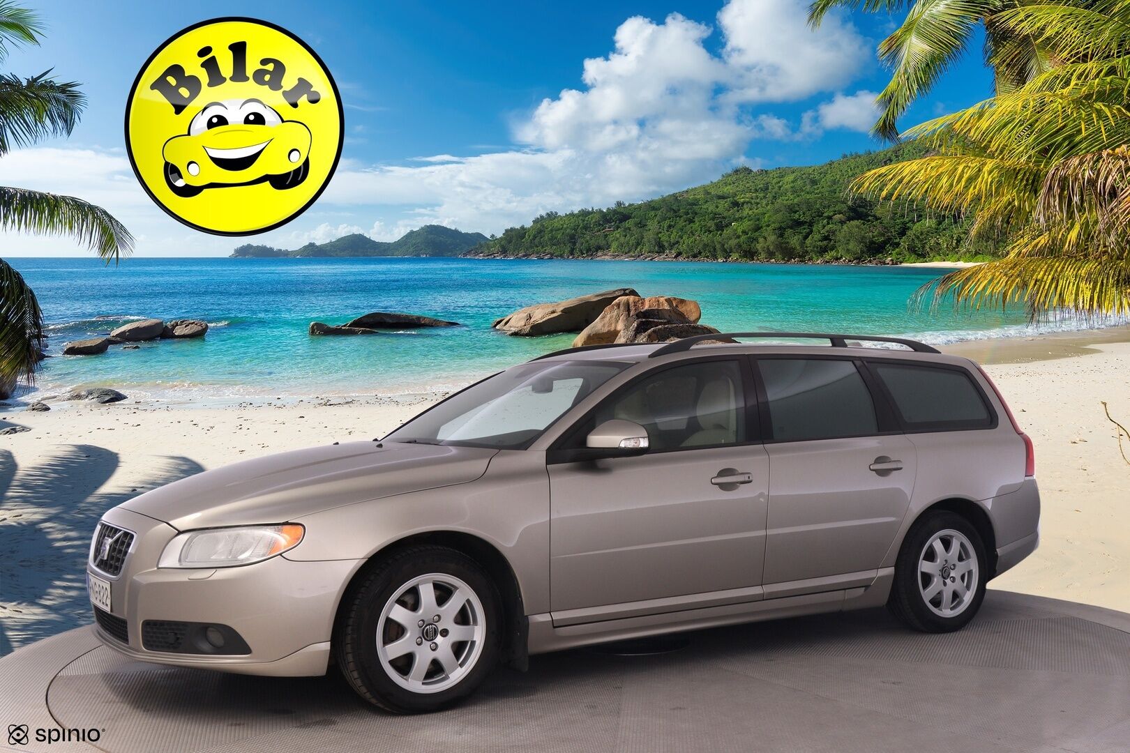 Volvo V70 2008 2,5T Momentum Aut - YritysOutlet - Myydään vain yrityksille - | Suomi-auto | Vaaleat puolinahat | Koukku | P.tutka | Huollettu Juuri | Jakopää tehty 279tkm | 2x Kunnon Renkailla | 2x Volvon Alut | Leimattu 03/26 |