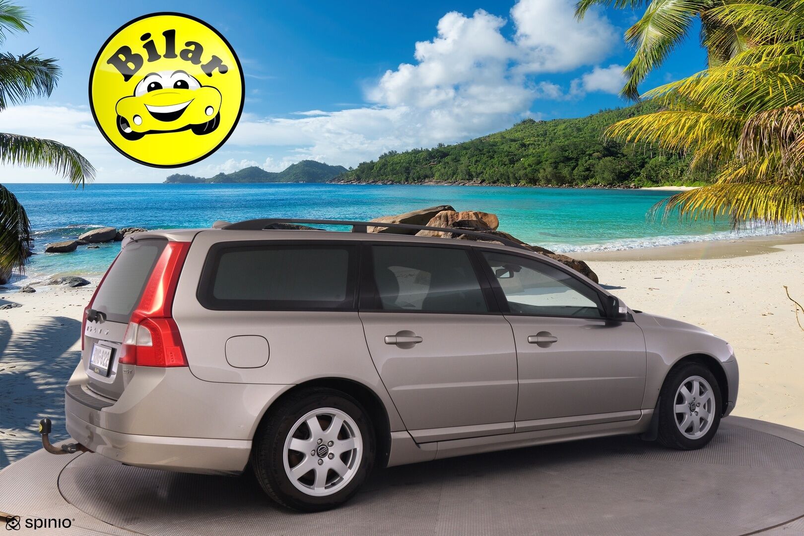 Volvo V70 2008 2,5T Momentum Aut - YritysOutlet - Myydään vain yrityksille - | Suomi-auto | Vaaleat puolinahat | Koukku | P.tutka | Huollettu Juuri | Jakopää tehty 279tkm | 2x Kunnon Renkailla | 2x Volvon Alut | Leimattu 03/26 |