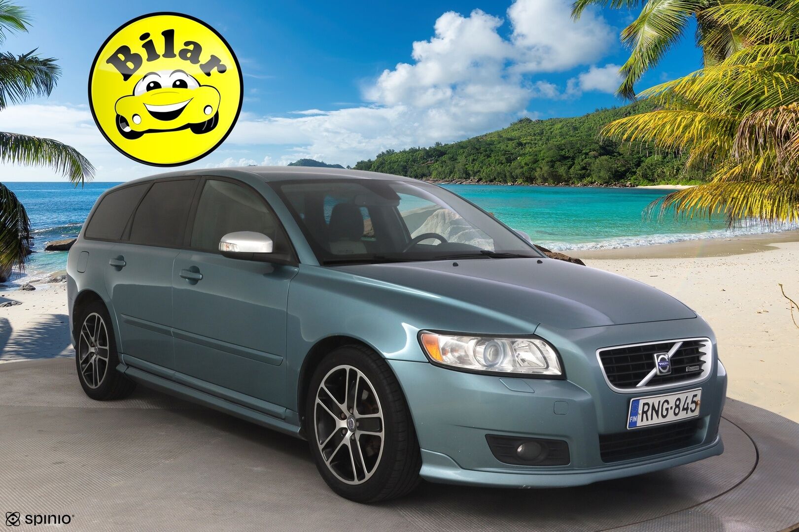 Volvo V50 2008 1,8 (125 hv) Summum man R-Design - | Tämä auto myydään YritysOutlet -valikoimasta vain yritykselle | Vaalea nahkasisusta | Kuljettajan ist. Muistilla | Lohkolämmitin | Xenon |