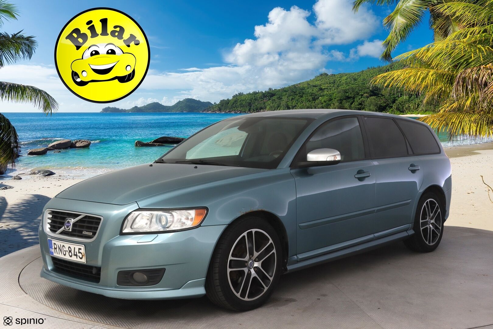 Volvo V50 2008 1,8 (125 hv) Summum man R-Design - | Tämä auto myydään YritysOutlet -valikoimasta vain yritykselle | Vaalea nahkasisusta | Kuljettajan ist. Muistilla | Lohkolämmitin | Xenon |