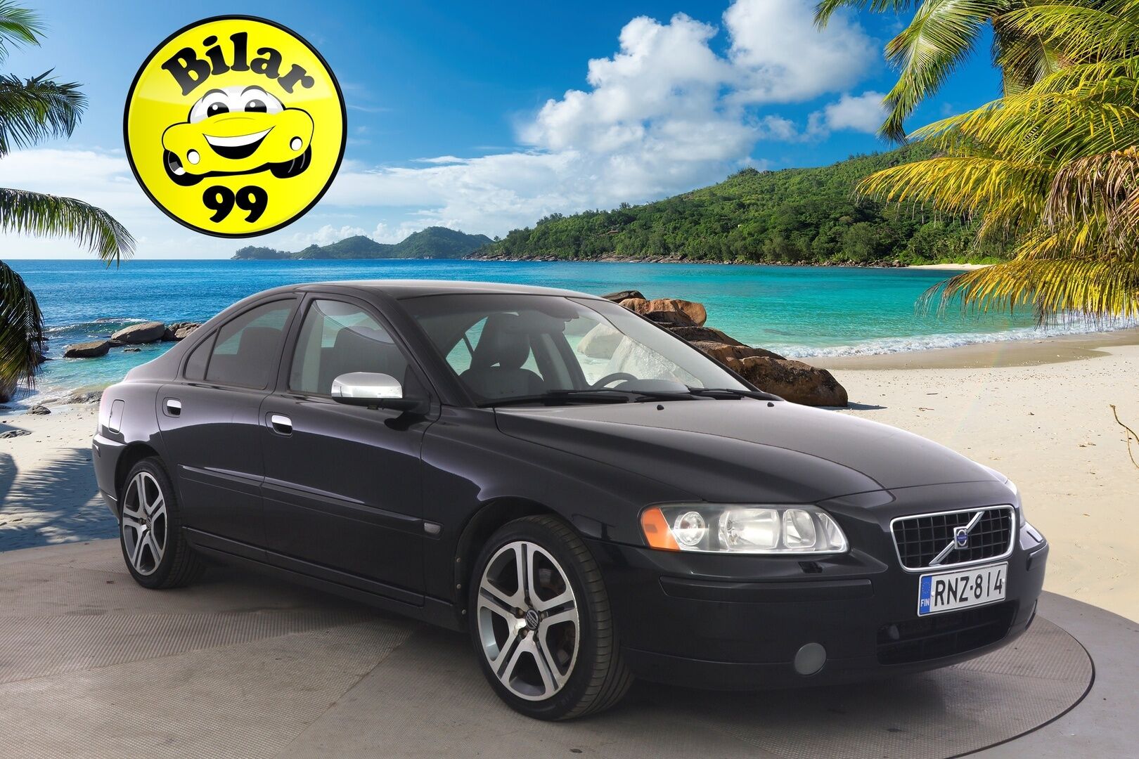 Volvo S60 2005 2.5T AUTOMATIC *Vakkari / Koukku / Lohko+sisäp. / Puolinahat / Vähän ajettu* - Suomi-auto / 2xrenkaat ja vanteet