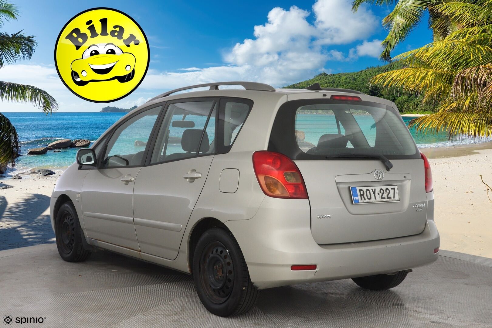 Toyota Corolla Verso 2003 1,6 VVT-i Linea - YritysOutlet - Myydään vain yrityksille - 1- omisteinen | Suomi- auto | Kahdet hyvät renkaat! | Lohkolämmitin | Seuraava katsastus 3/2027!