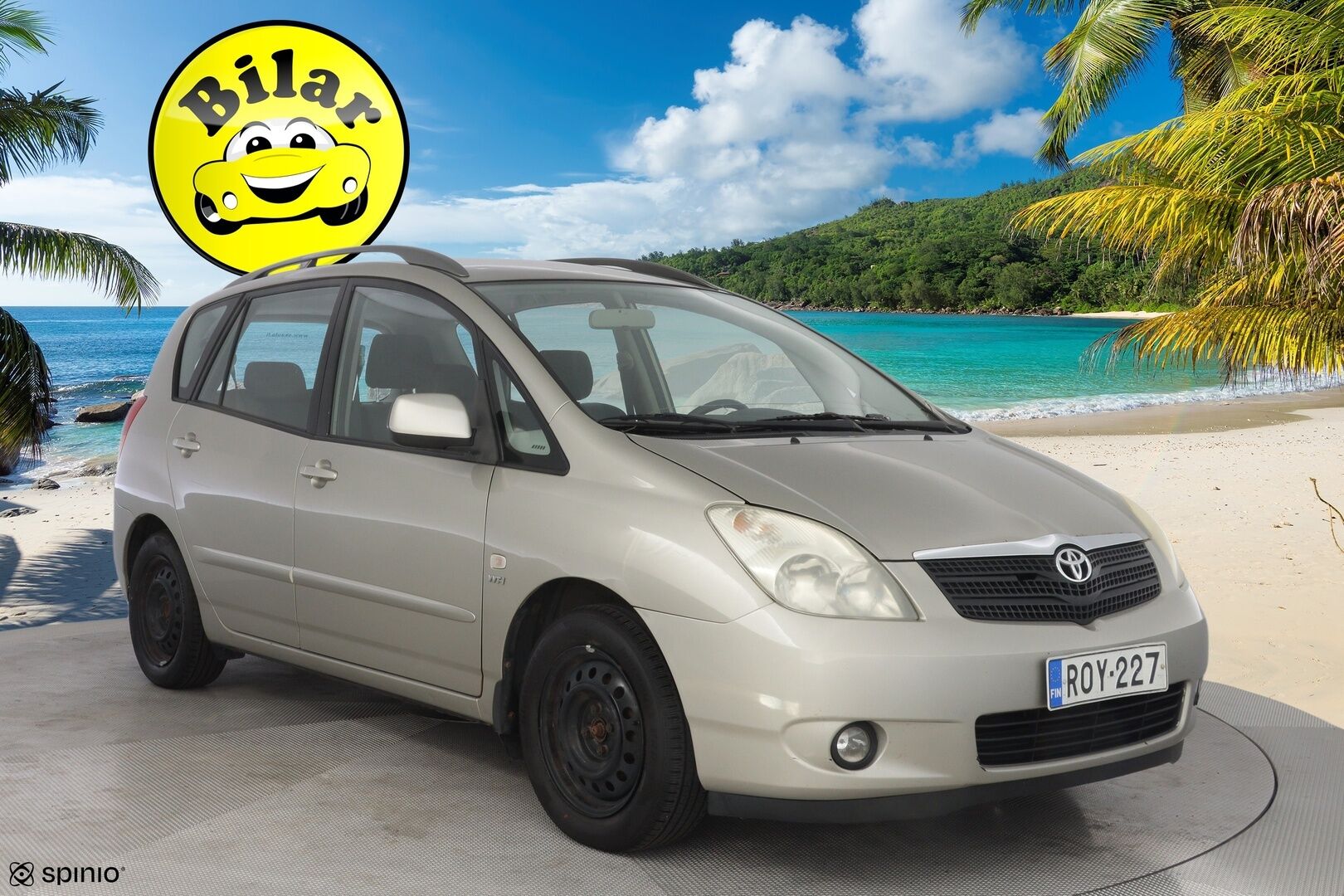 Toyota Corolla Verso 2003 1,6 VVT-i Linea - YritysOutlet - Myydään vain yrityksille - 1- omisteinen | Suomi- auto | Kahdet hyvät renkaat! | Lohkolämmitin | Seuraava katsastus 3/2027!