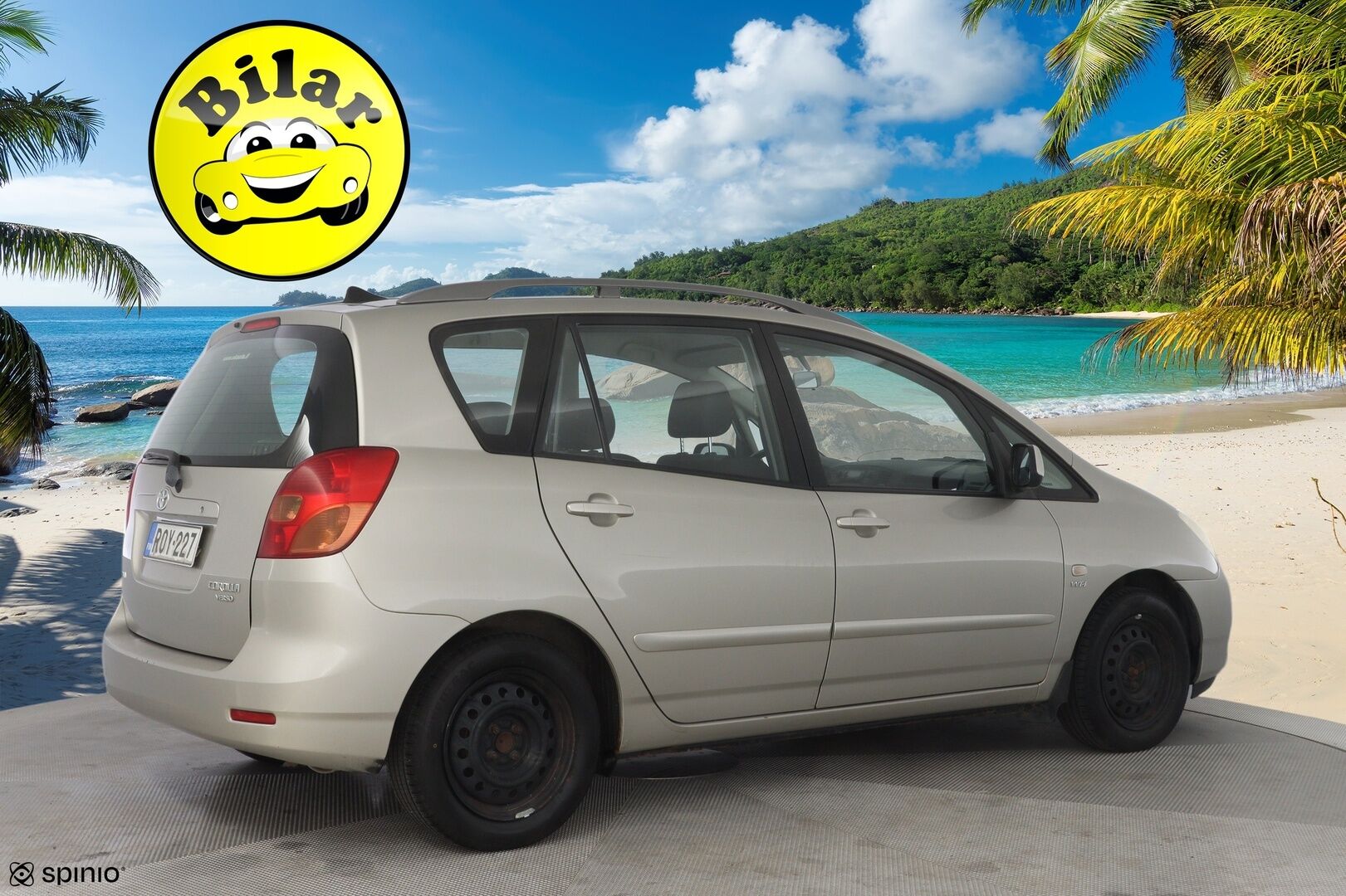 Toyota Corolla Verso 2003 1,6 VVT-i Linea - YritysOutlet - Myydään vain yrityksille - 1- omisteinen | Suomi- auto | Kahdet hyvät renkaat! | Lohkolämmitin | Seuraava katsastus 3/2027!