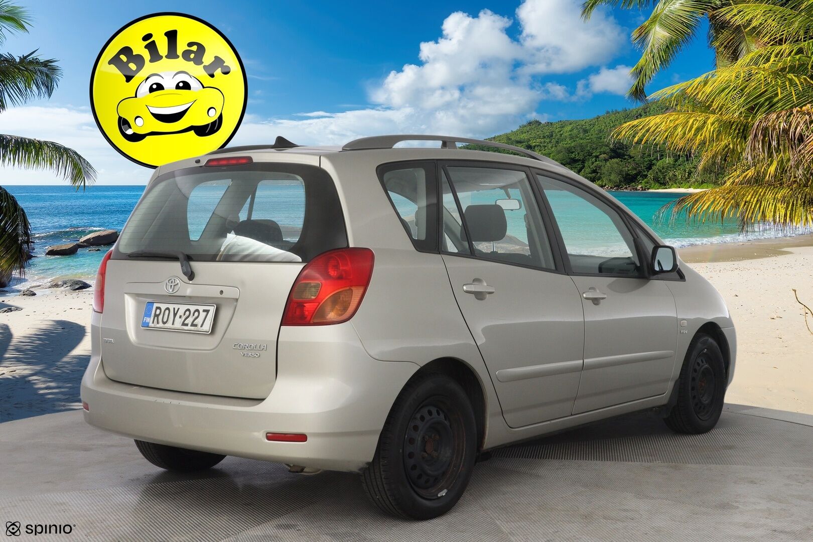 Toyota Corolla Verso 2003 1,6 VVT-i Linea - YritysOutlet - Myydään vain yrityksille - 1- omisteinen | Suomi- auto | Kahdet hyvät renkaat! | Lohkolämmitin | Seuraava katsastus 3/2027!