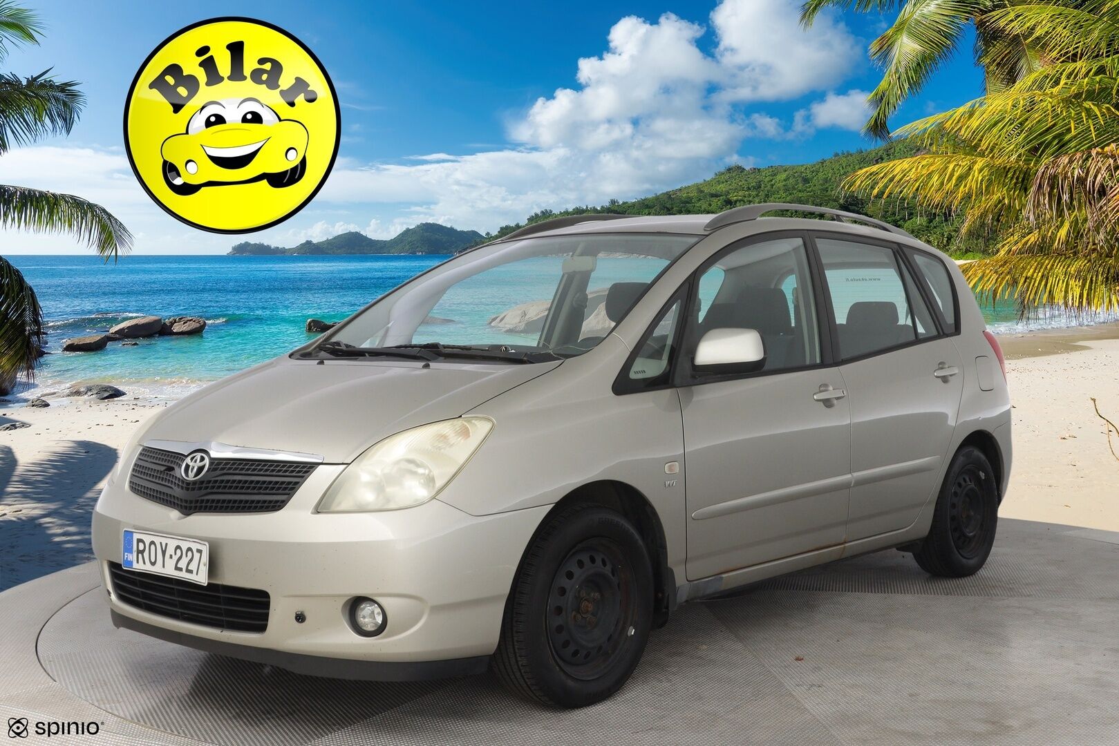 Toyota Corolla Verso 2003 1,6 VVT-i Linea - YritysOutlet - Myydään vain yrityksille - 1- omisteinen | Suomi- auto | Kahdet hyvät renkaat! | Lohkolämmitin | Seuraava katsastus 3/2027!