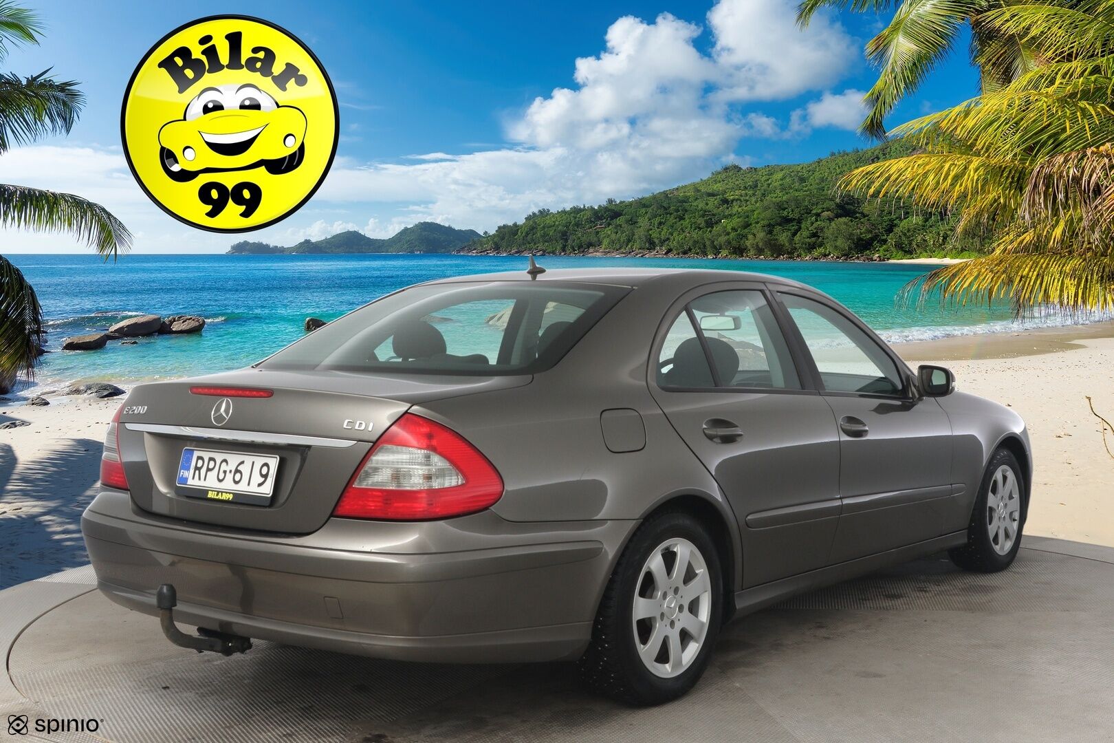 Mercedes-Benz E 2008 200 CDI A *Vakkari / Vetokoukku / Lohkolämmitin / Osa-sähköpenkki* - Suomi-auto / 2 renkaat / Upeassa kunnossa!*