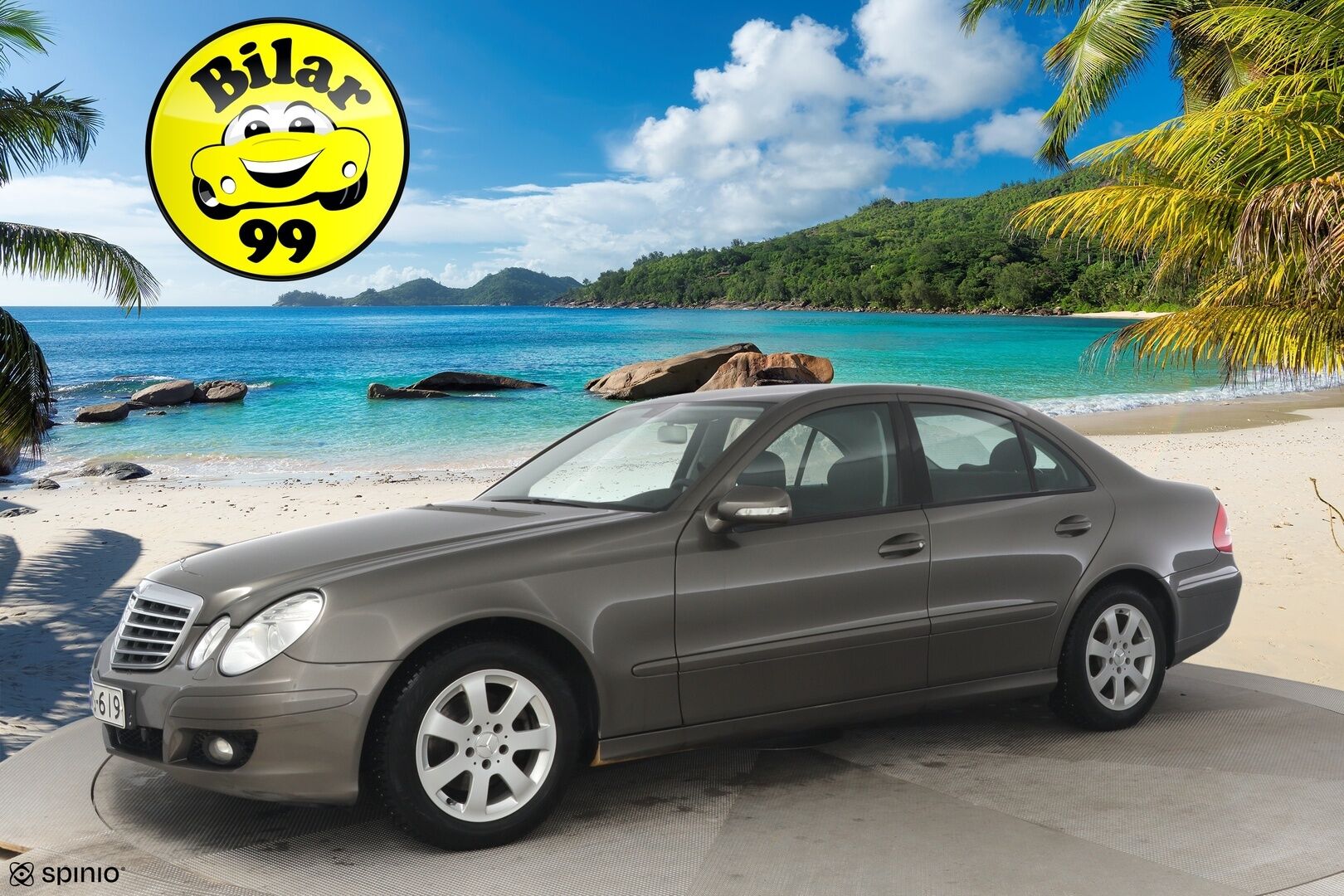 Mercedes-Benz E 2008 200 CDI A *Vakkari / Vetokoukku / Lohkolämmitin / Osa-sähköpenkki* - Suomi-auto / 2 renkaat / Upeassa kunnossa!*