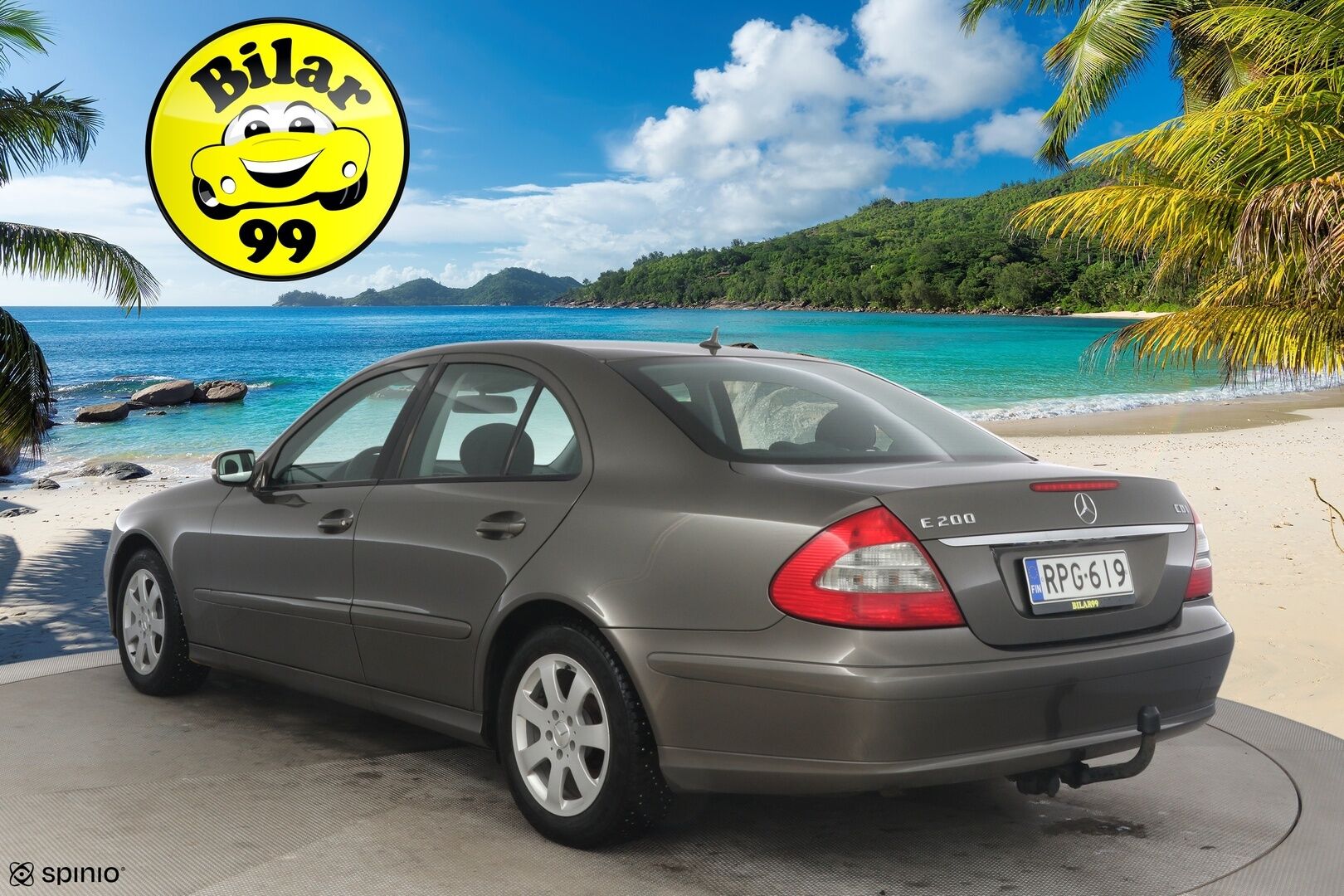 Mercedes-Benz E 2008 200 CDI A *Vakkari / Vetokoukku / Lohkolämmitin / Osa-sähköpenkki* - Suomi-auto / 2 renkaat / Upeassa kunnossa!*