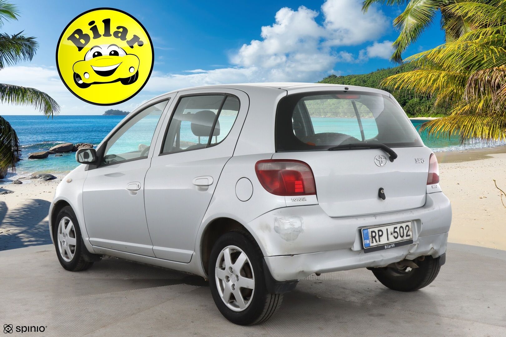 Toyota Yaris 2002 Yaris 1,3 VVT-i Linea Luna AT 5d** Myydään HUUTOKAUPAT.COM**