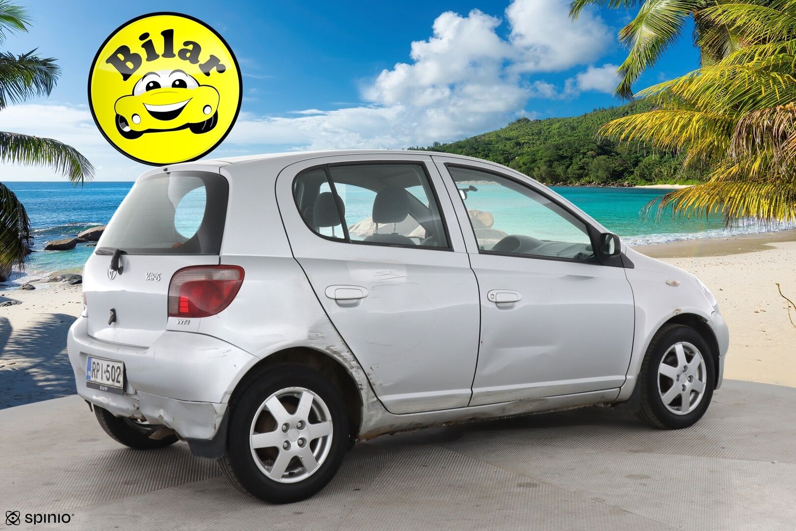 Toyota Yaris 2002 Yaris 1,3 VVT-i Linea Luna AT 5d** Myydään HUUTOKAUPAT.COM**