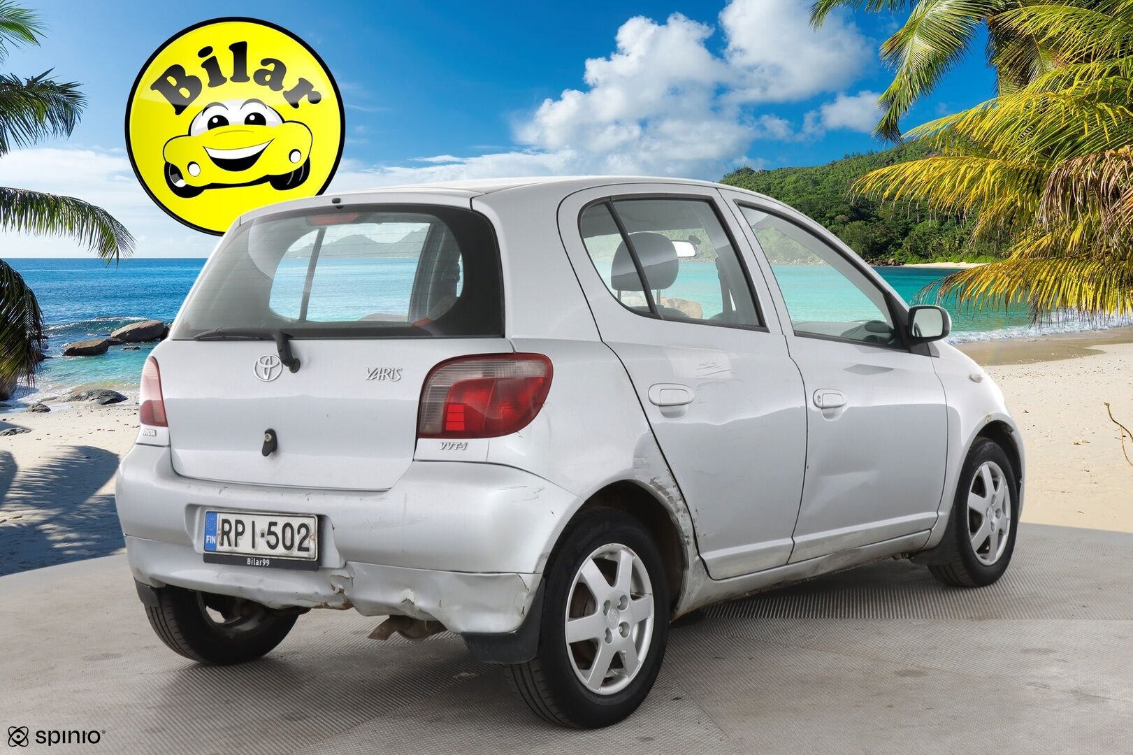 Toyota Yaris 2002 Yaris 1,3 VVT-i Linea Luna AT 5d** Myydään HUUTOKAUPAT.COM**