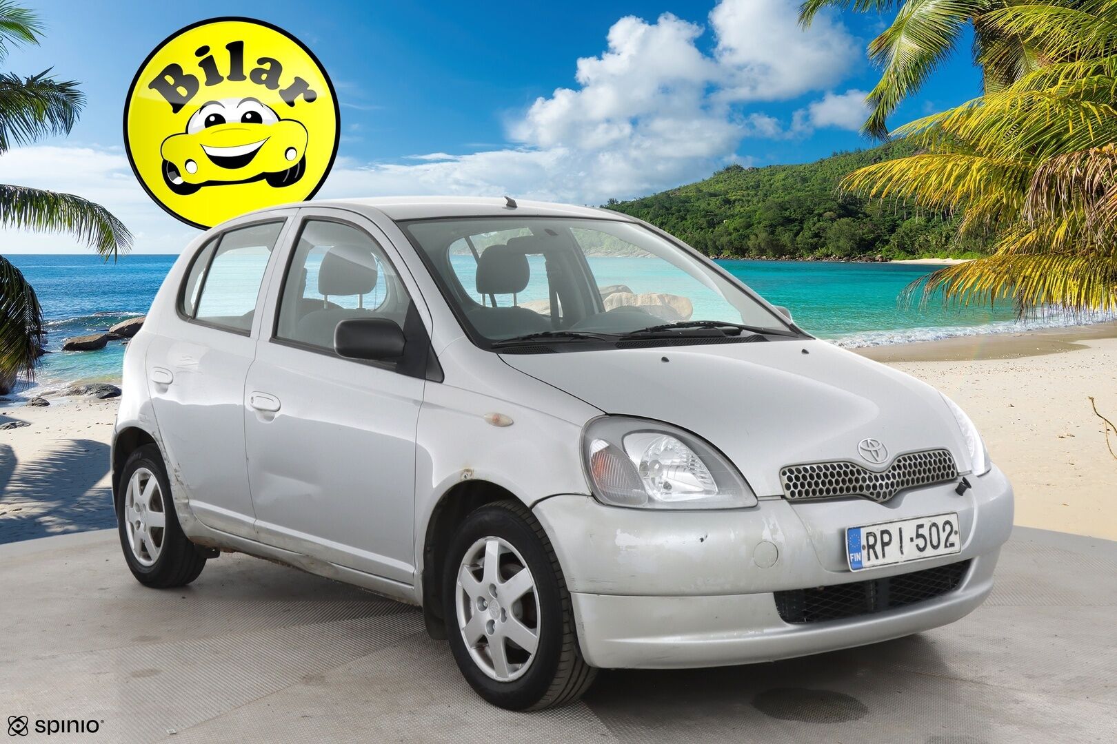 Toyota Yaris 2002 Yaris 1,3 VVT-i Linea Luna AT 5d** Myydään HUUTOKAUPAT.COM**