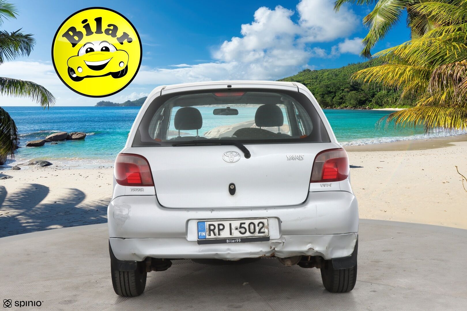Toyota Yaris 2002 Yaris 1,3 VVT-i Linea Luna AT 5d** Myydään HUUTOKAUPAT.COM**