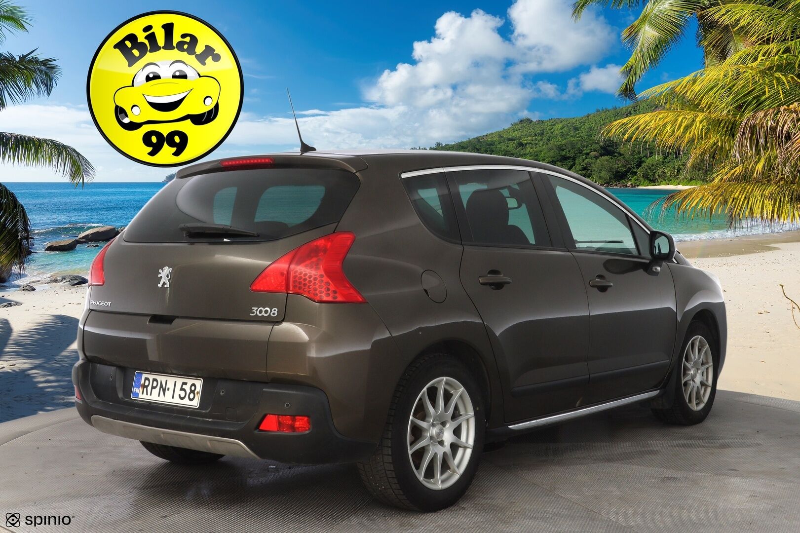 Peugeot 3008 2010 YritysOutlet - Myydään vain yrityksille - Kahdet renkaat / Hyvät varusteet / Pitkä leima