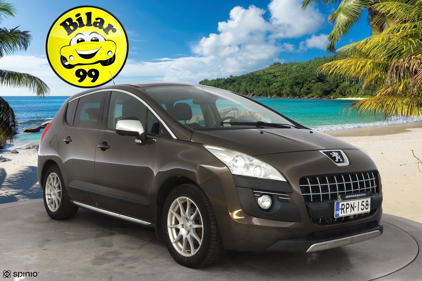 Peugeot 3008 2010 YritysOutlet - Myydään vain yrityksille - Kahdet renkaat / Hyvät varusteet / Pitkä leima