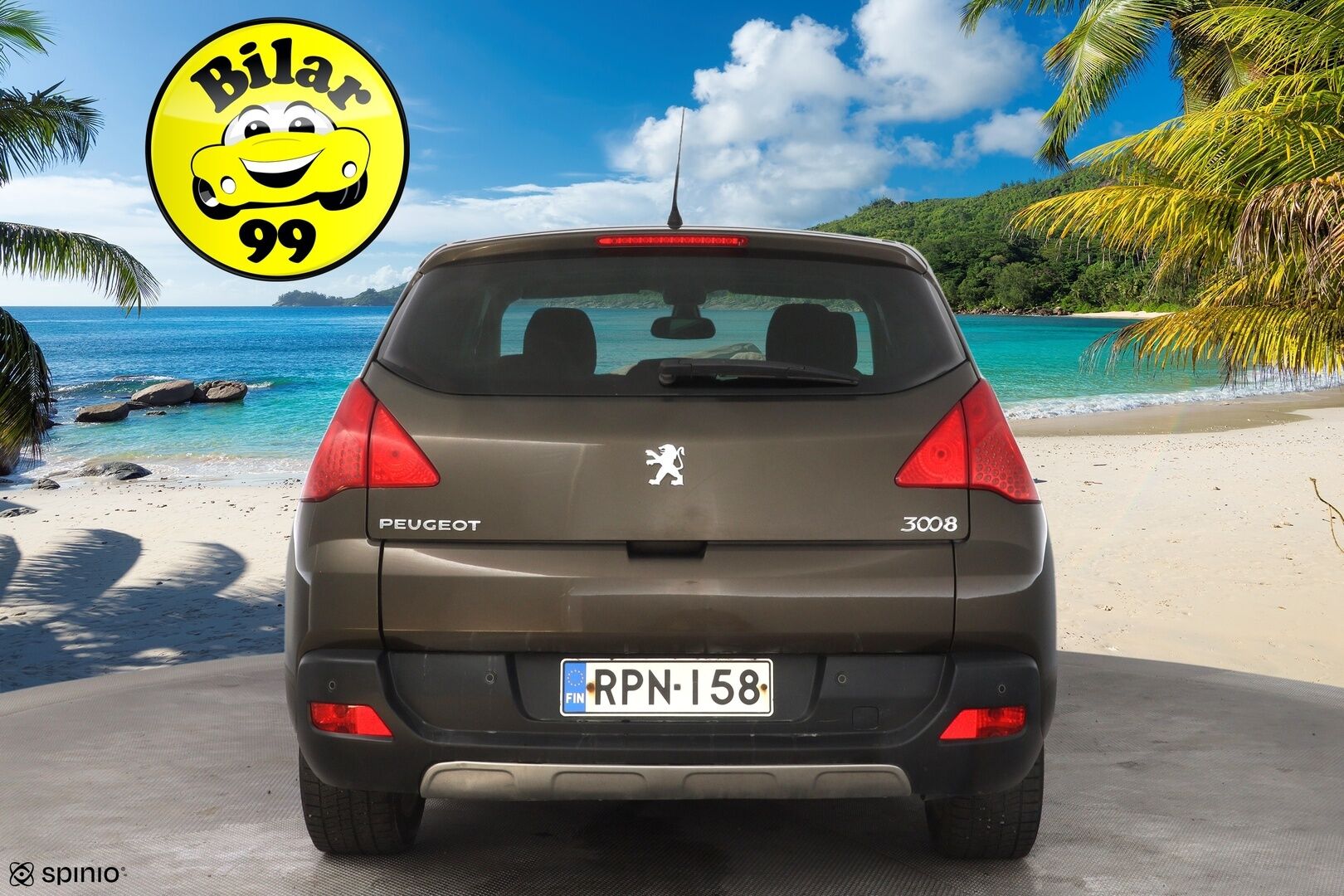 Peugeot 3008 2010 YritysOutlet - Myydään vain yrityksille - Kahdet renkaat / Hyvät varusteet / Pitkä leima