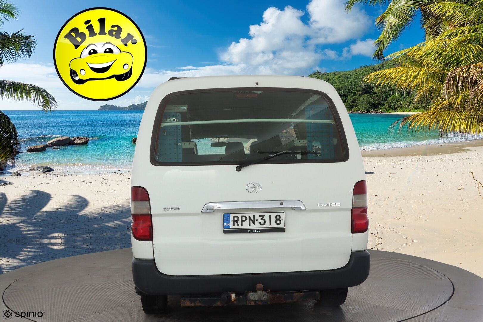 Toyota Hiace 2010 2,5 D-4D 95 4ov pitkä - | Koukku | Lohkolämmitin | Facelift | CD&AUX | Sähköpeilit | Penkinlämmittimet | 1-om Suomi-auto | Kahdet renkaat |