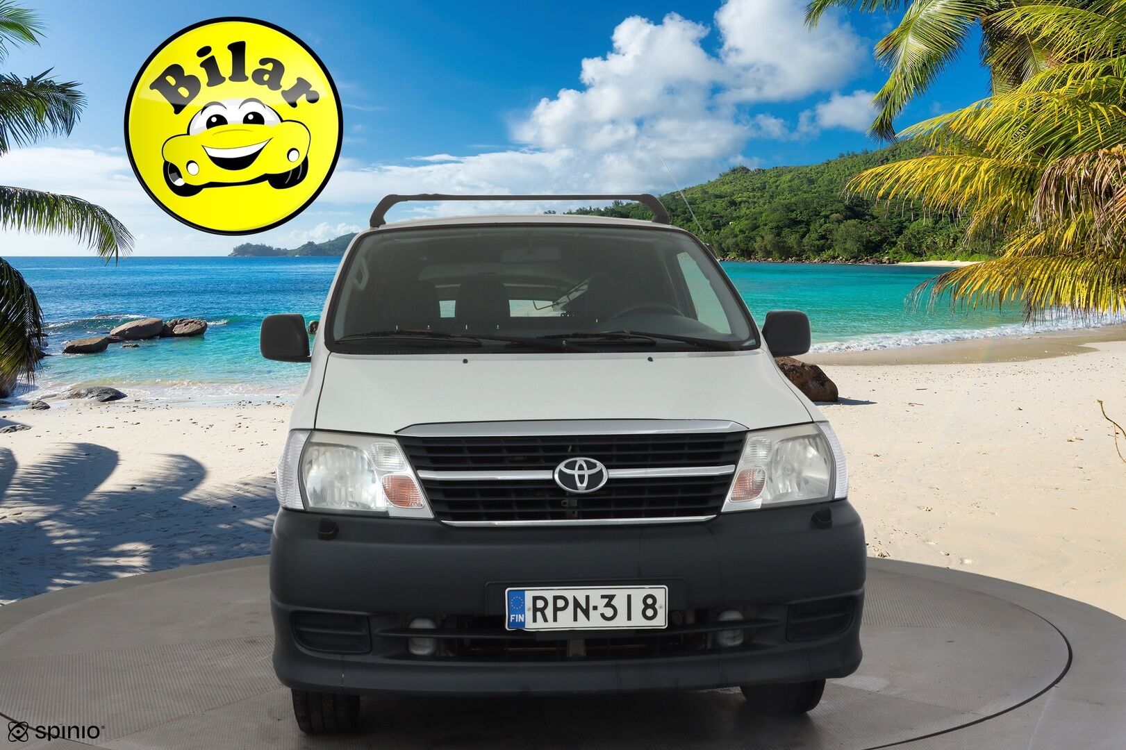 Toyota Hiace 2010 2,5 D-4D 95 4ov pitkä - | Koukku | Lohkolämmitin | Facelift | CD&AUX | Sähköpeilit | Penkinlämmittimet | 1-om Suomi-auto | Kahdet renkaat |