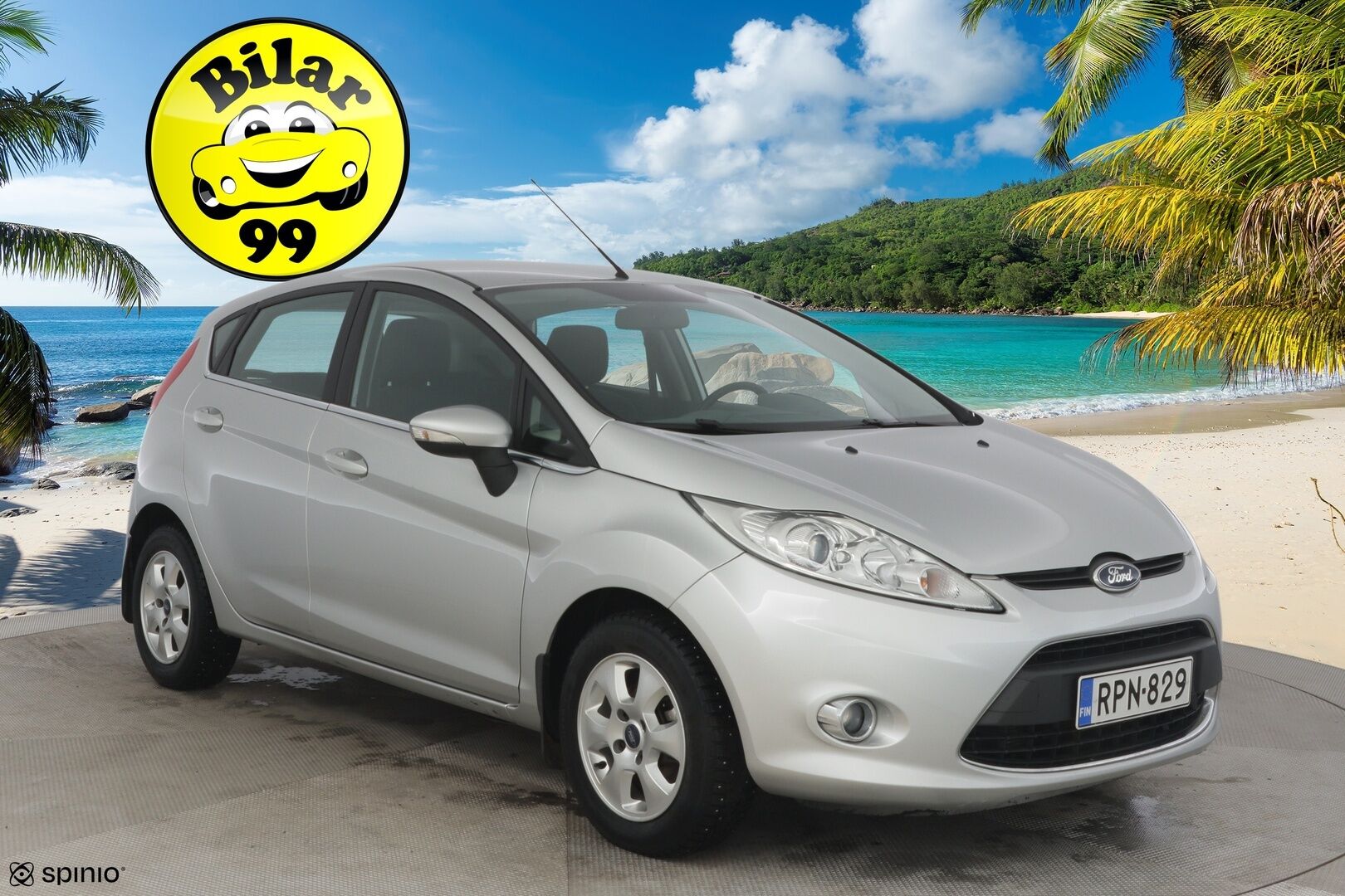 Ford Fiesta 2010 1,25 82 hv Titanium M5 5-ovinen *Lohko / Suomi-auto / 2 x renkaat / Penkinlämmitin* - Juuri saapunut suomi-auto loistavalla huoltohistorialla 