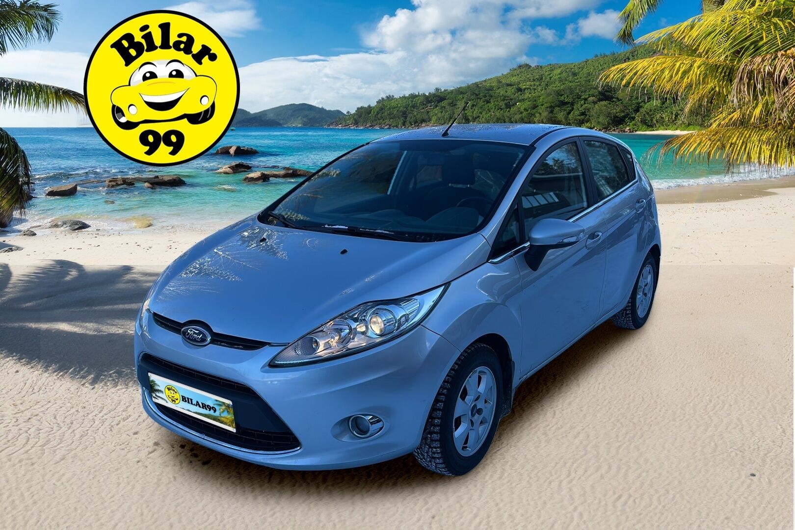 Ford Fiesta 2010 1,25 82 hv Titanium M5 5-ovinen - Juuri saapunut / Hyvä historia & huollot