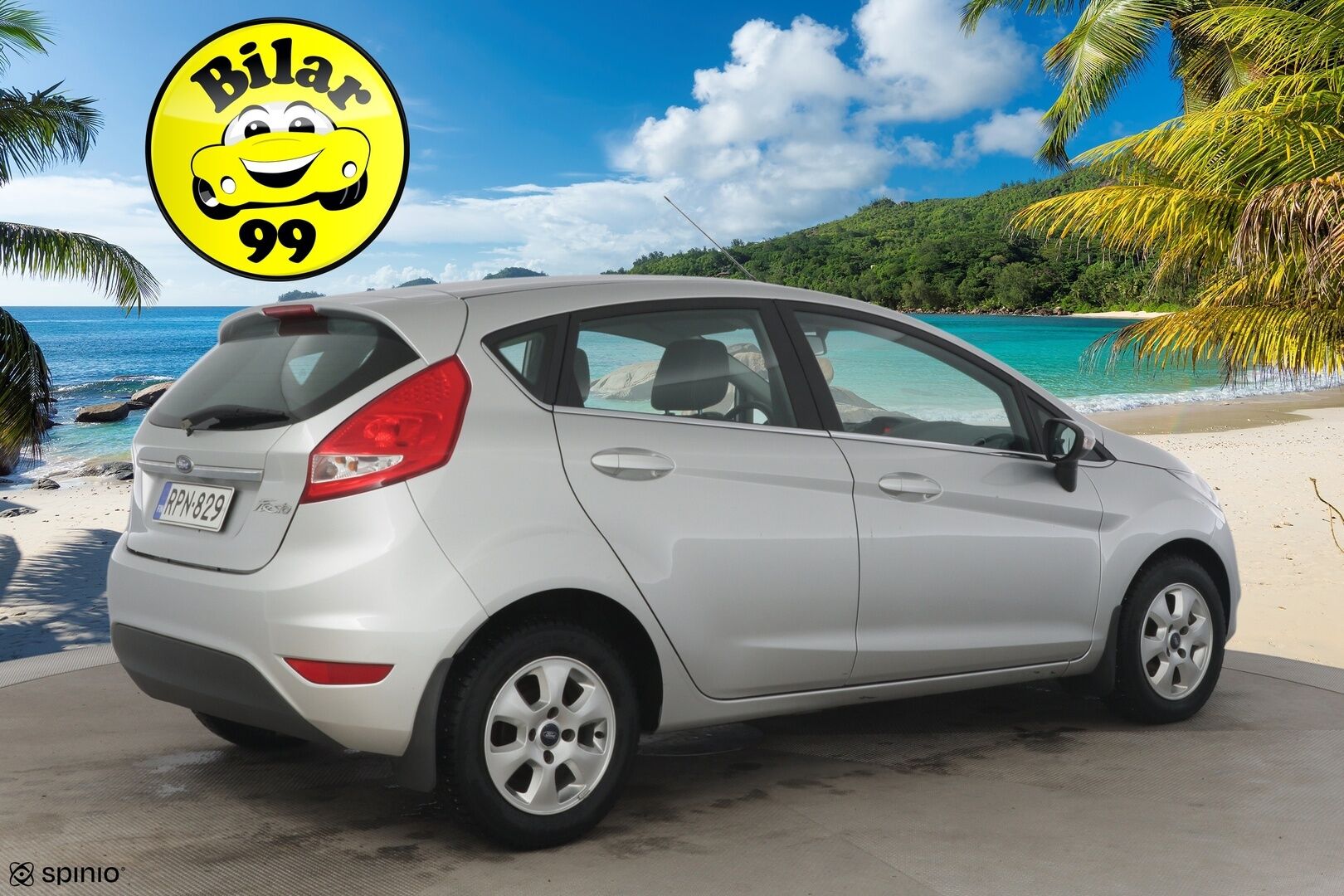 Ford Fiesta 2010 1,25 82 hv Titanium M5 5-ovinen *Lohko / Suomi-auto / 2 x renkaat / Penkinlämmitin* - Juuri saapunut suomi-auto loistavalla huoltohistorialla 